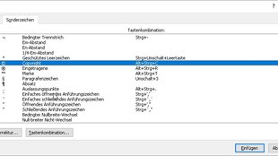 Word: Sonderzeichen und Symbole einfügen – so geht's
