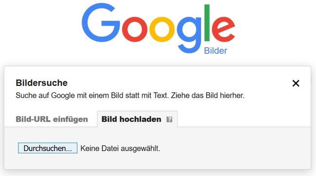 Googl Bilder-Rückwärtssuche PC durchsuchen