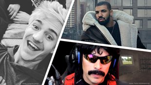 Fortnite: Streamer Ninja zockt mit Drake & bricht Rekord von DrDisRespect