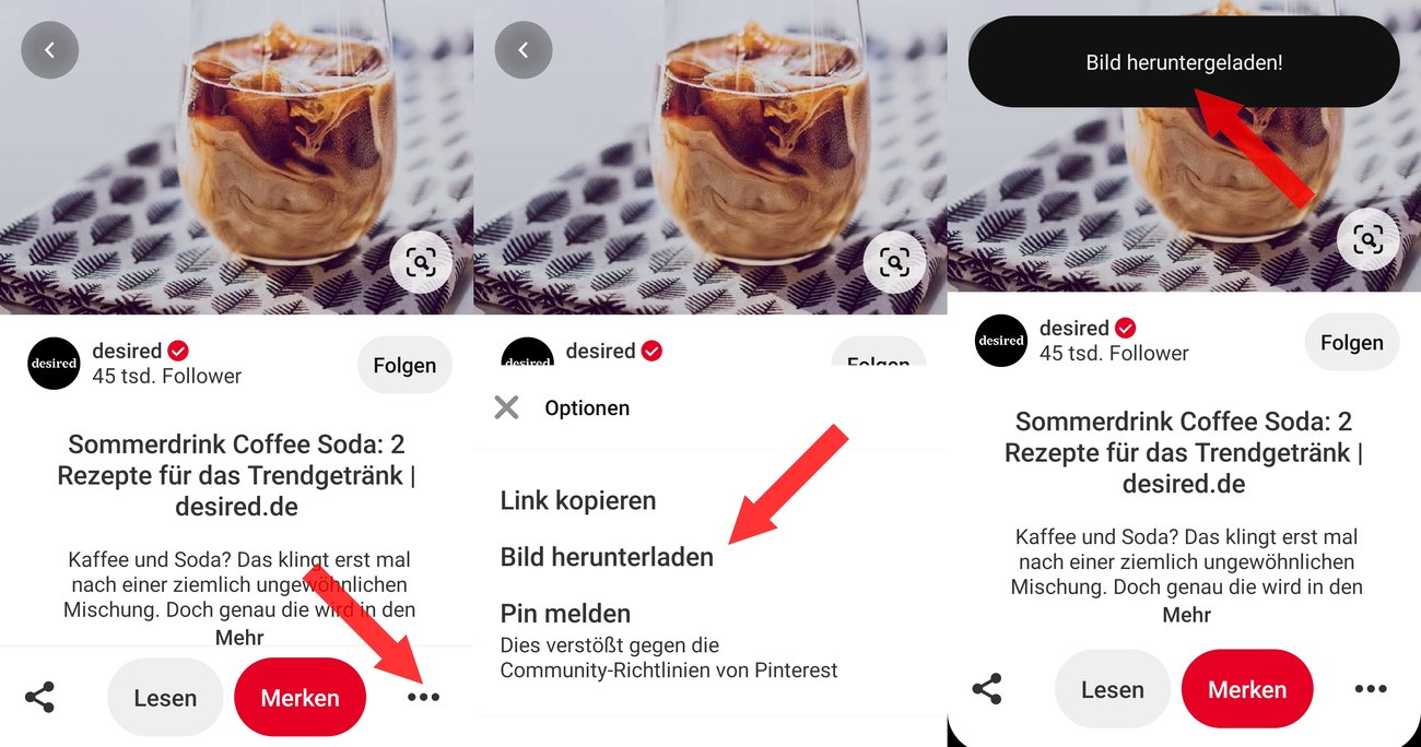 Warum Kann Ich Bei Pinterest Keine Bilder Mehr Herunterladen www.giga.de