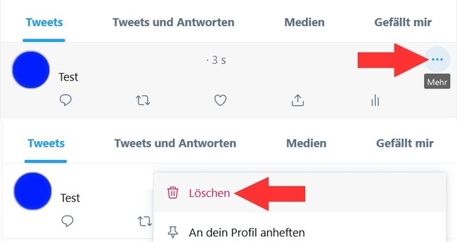 Tweet loeschen 01