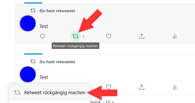 Twitter Retweet loeschen 01