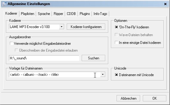 audio-ripper-einstellungen