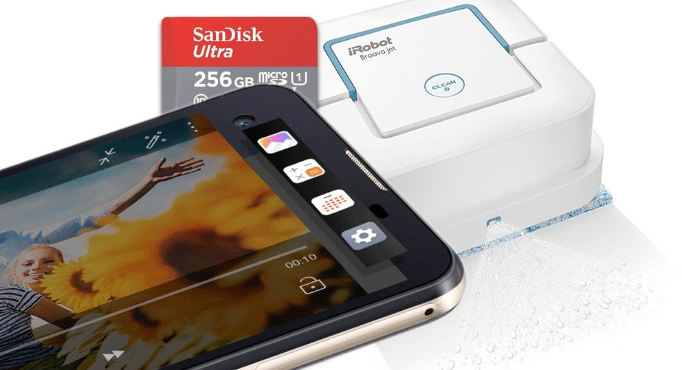 Amazon-Angebote: LG X Screen, microSDXC-Karten mit bis zu 256 GB, iRobot-Wischroboter