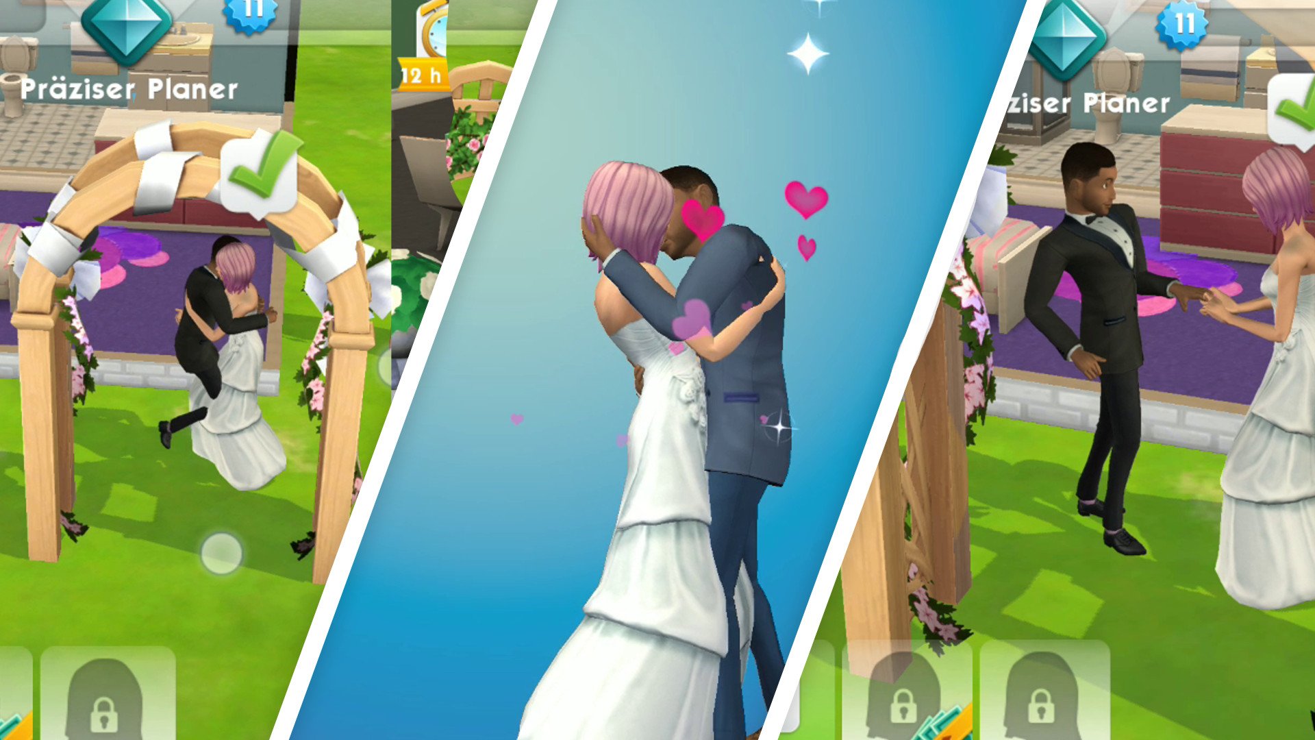 Wie man 2 Dating-Beziehungen in Sims Freeplay bauen