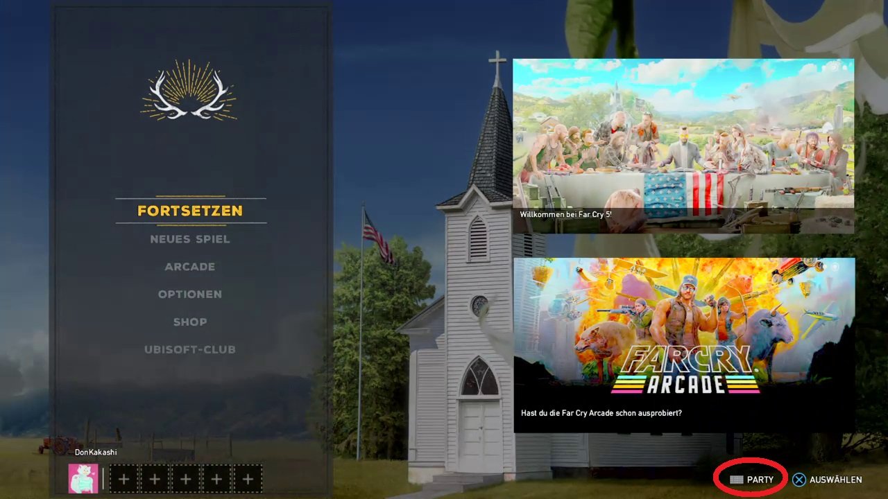 Far Cry 5: Neues Spiel+ Option hinzugefügt