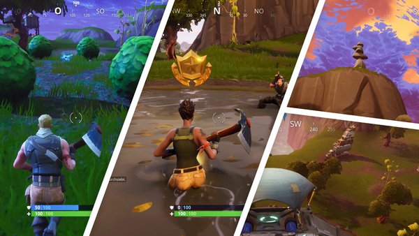 fortnite br ubersicht uber alle wochentlichen herausforderungen losungen season 3 - fortnite krebs und fuchs