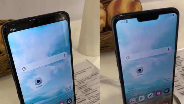 Clevere Displaylücke: LG G7 zeigt iPhone X, wie es richtig geht