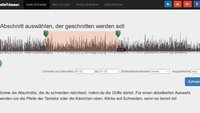 MP3 schneiden: Online hochladen und bearbeiten – so geht’s