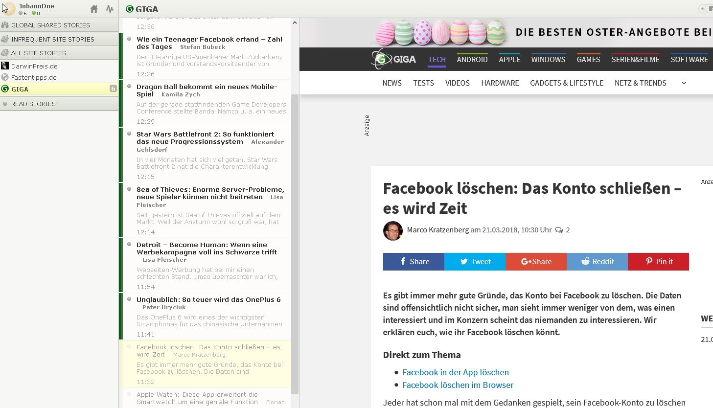 Die besten RSS-Reader – Windows, Android, iOS, Mac und online