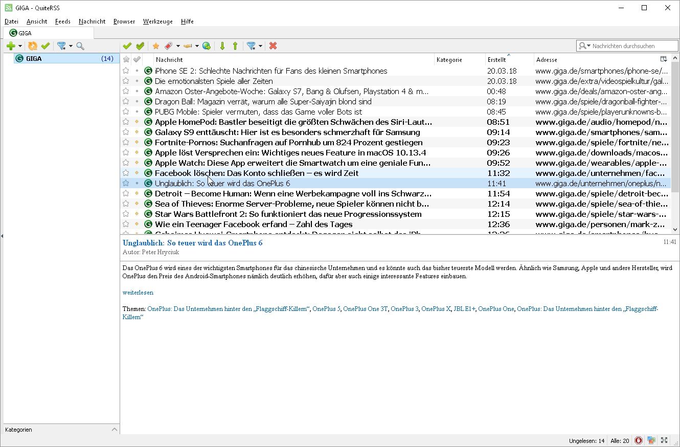Die besten RSS-Reader – Windows, Android, iOS, Mac und online