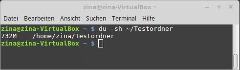 Linux Folder Size Verzeichnisgrosse Anzeigen Per Terminal Befehl
