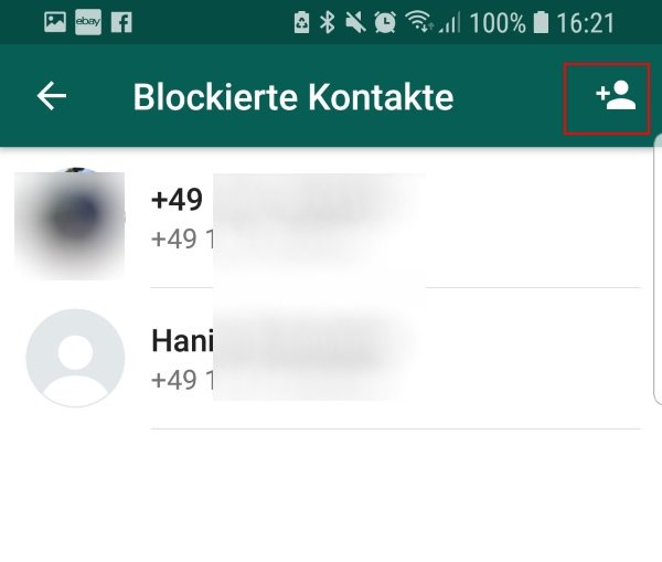 Whatsapp sehen blockierte kontakte profilbild