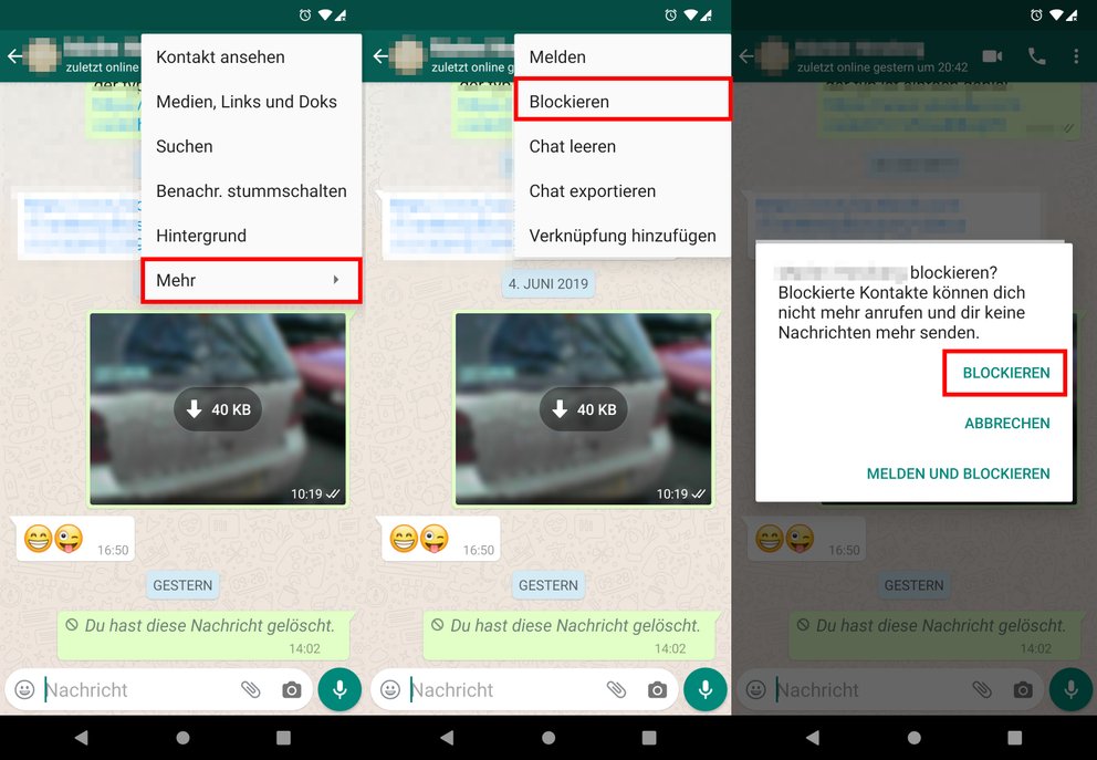 WhatsApp Kontakte blockieren & freigeben so geht's