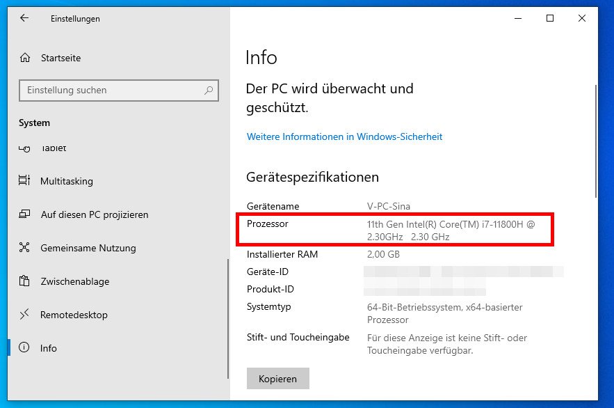 Welchen Prozessor habe ich? Eigene CPU herausfinden!