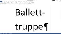 Word: Silbentrennung aktivieren – manuell oder automatisch