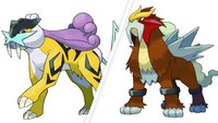 Schnapp dir die legendären Pokémon Entei und Raikou als kostenlosen Download