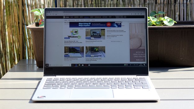 Lenovo IdeaPad 720s im Test: Notebook mit AMDs Ryzen- und Vega-Power