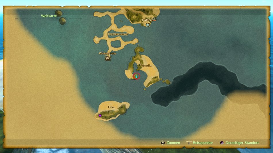 Ni No Kuni 2: Alle Partituren - Fundorte auf der Karte