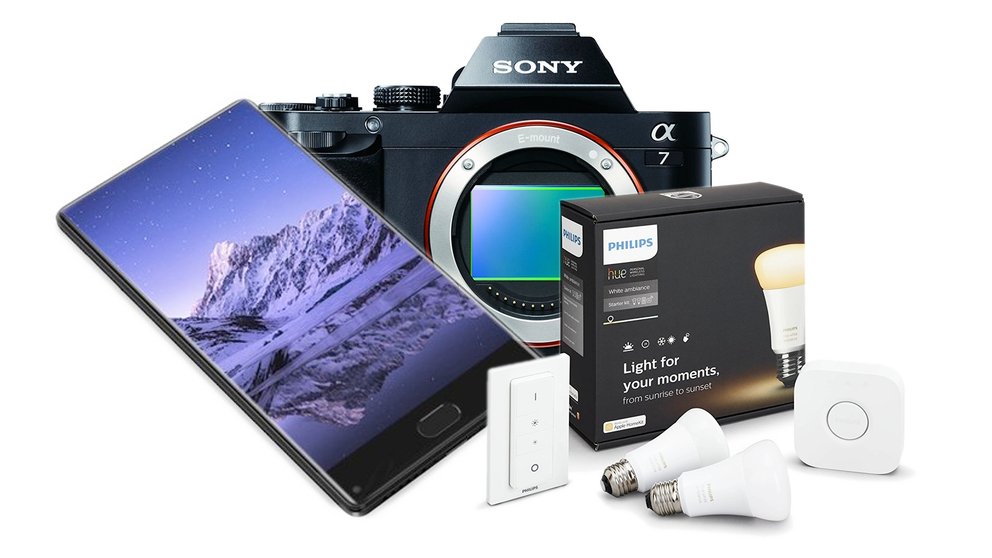 Amazon-Angebote: Philips Hue, Vollformat-Smartphone, Sony Alpha 7
