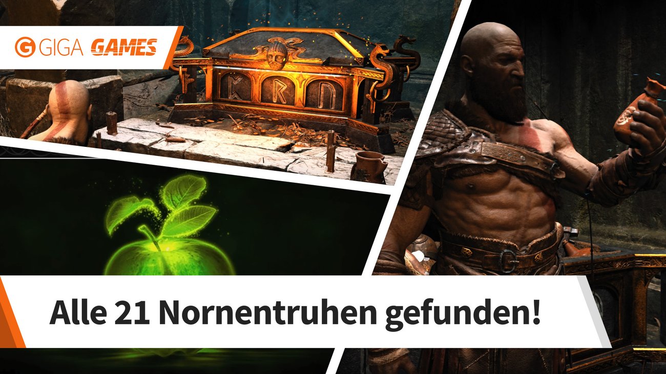 God of War Nornentruhen alle Fundorte und Lösungen