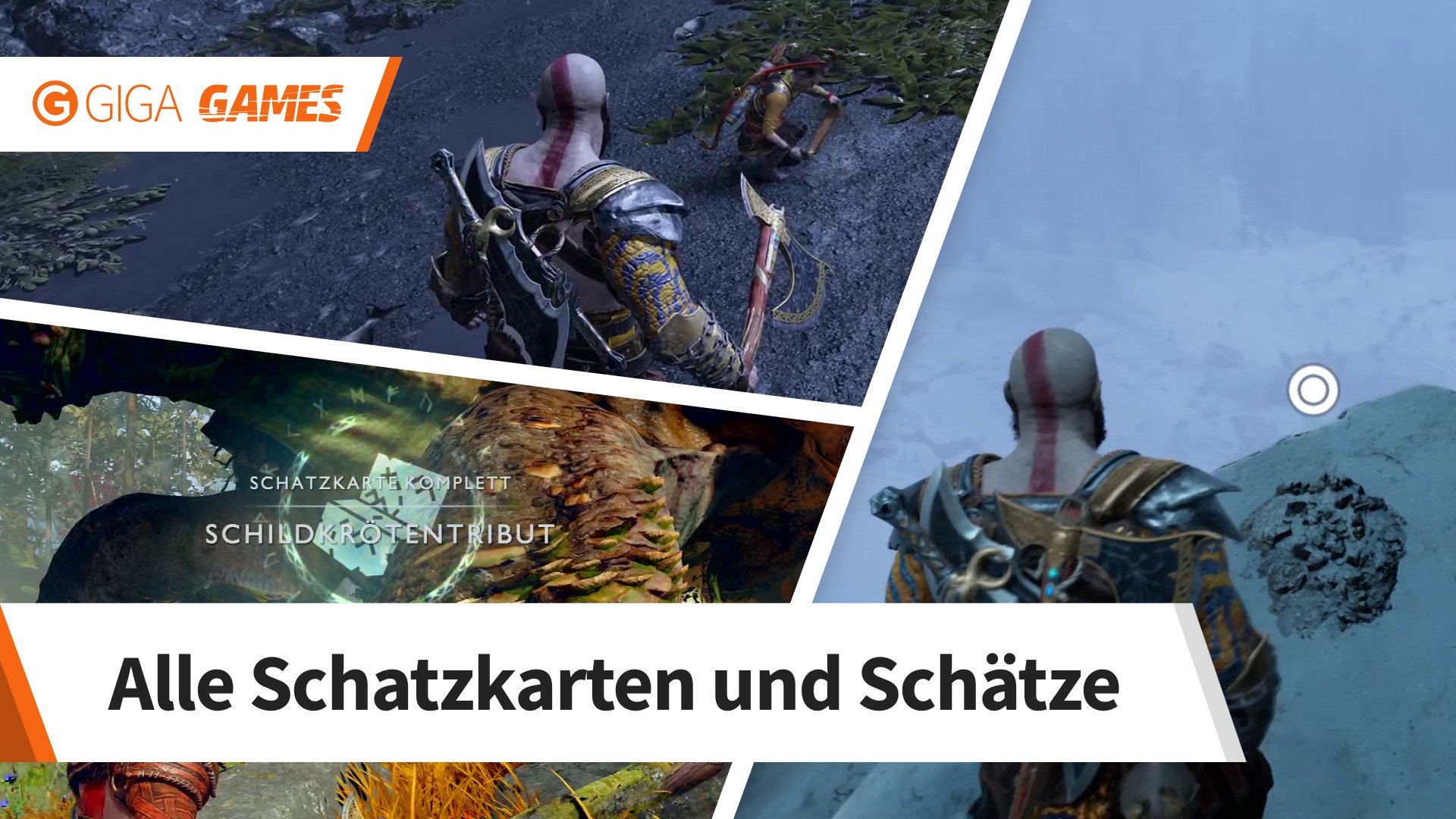 God of War: Schatzkarten - Fundorte aller Schätze im Video