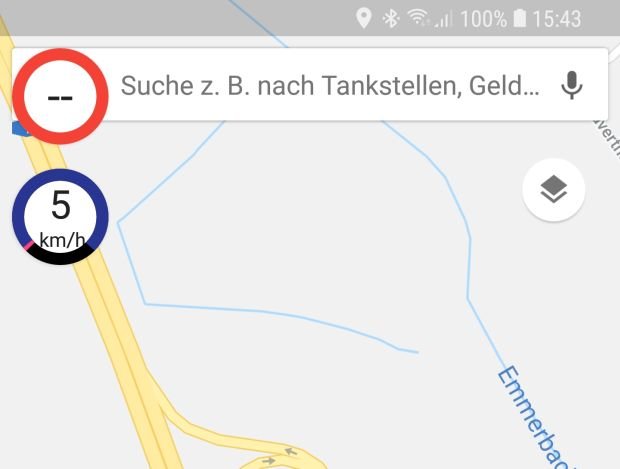 google-maps-geschwindigkeit