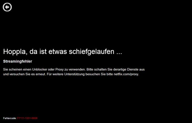 Lösung: Netflix-Fehler „Sie scheinen einen Proxy zu verwenden.“