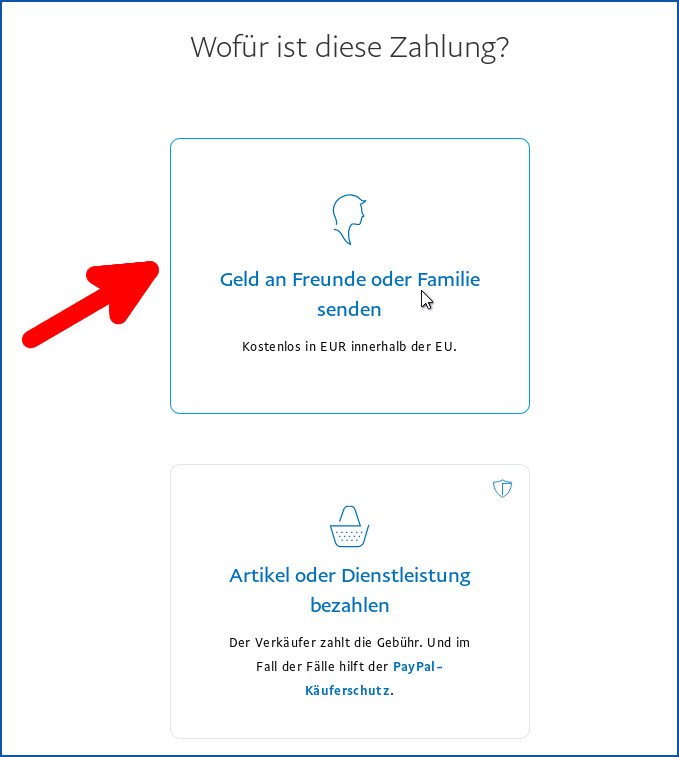 Paypal Geld Zurückholen Freunde Falsche E Mail PayPal: Geld an Freunde/Familie senden (kostenlos)