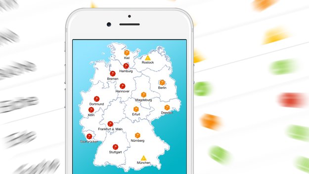 Pollenflug-Apps: Vorhersagen für iPhone und Android-Smartphones