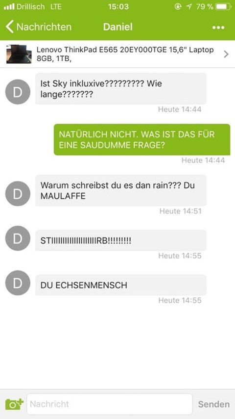 Kleinanzeigen: Die witzigsten Dialoge