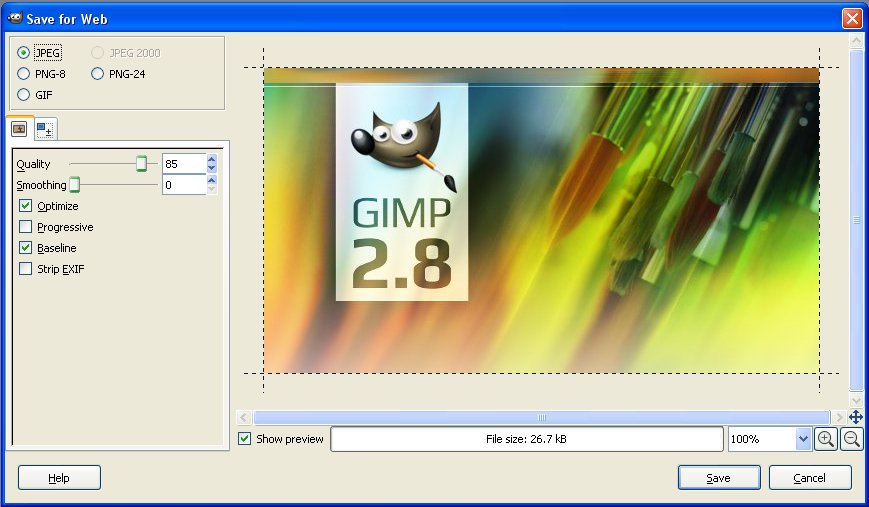 GIMP: Bild & Dateigröße verkleinern - so geht's