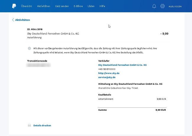 sky-ticket-paypalzahlung