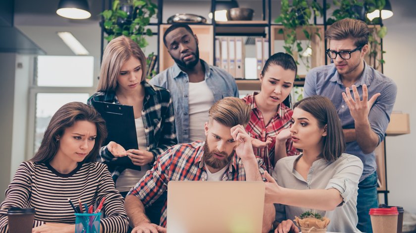 Arbeitende Menschen