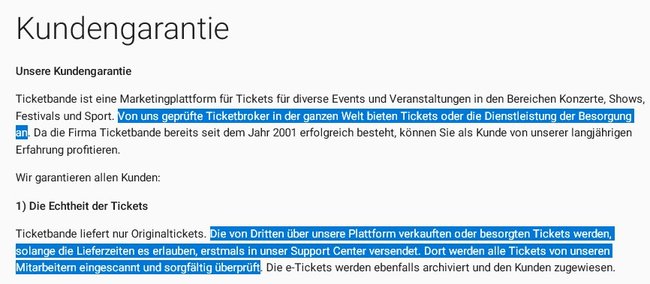 ticketbande-kundengarantie