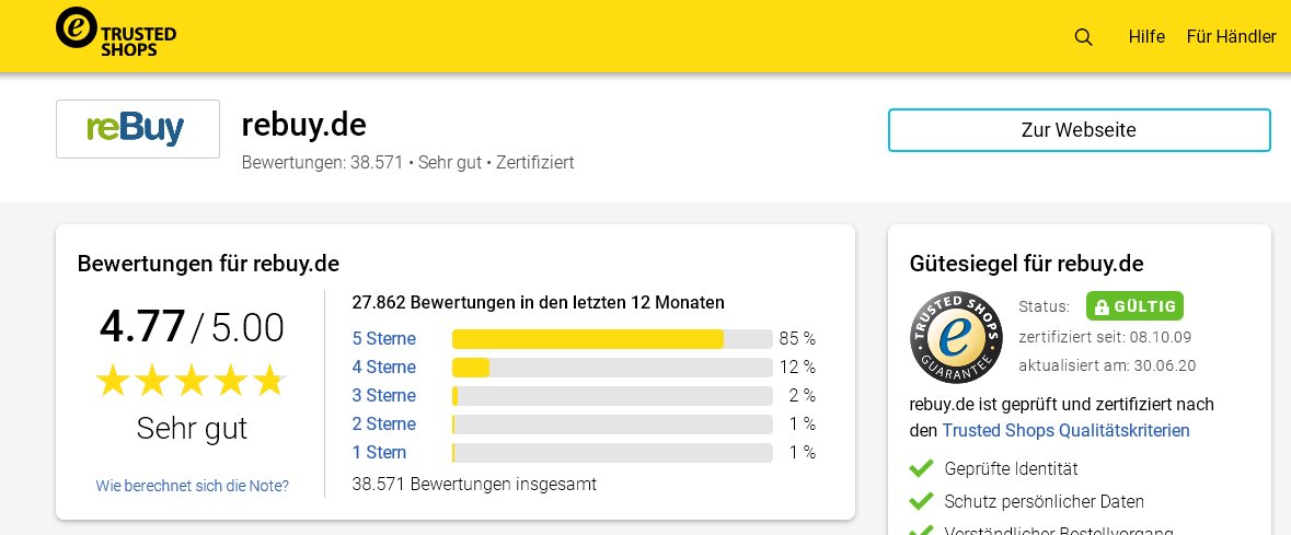 Ist Rebuy Serios Erfahrungen Und Bewertung