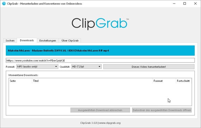 video-zu-mp3-clipgrab