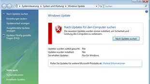Windows Vista: Updates auch heute noch installieren – so geht's
