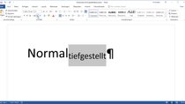 Buchstaben und Zahlen in Word tiefstellen – so geht’s