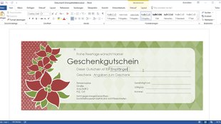 Die besten Word-Vorlagen für Weihnachten downloaden