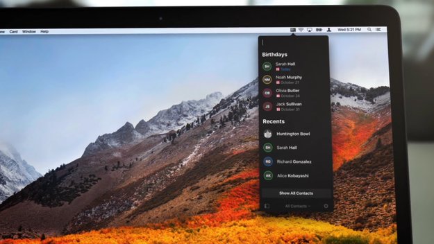 Cardhop für Mac: Menüleisten-Adressbuch nun auch auf Deutsch verfügbar