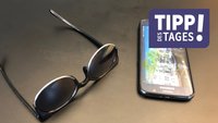 Der Smartphone-Trick mit der Sonnenbrille