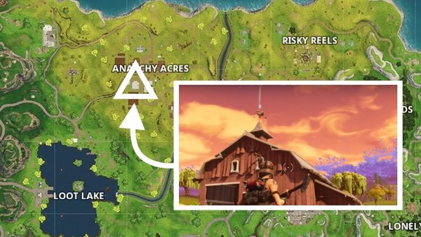 anarchy acres fundorte aller buchstaben von woche 1 - fortnite letzter buchstabe