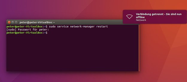 Ubuntu: network restart – mit diesem Befehl geht's