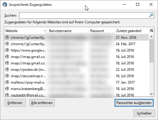 Passwörter anzeigen – in allen Windows-Programmen!