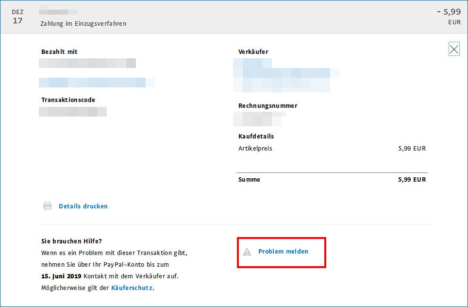 Paypal Zahlung Stornieren So Geht S