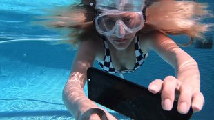 Geniale Samsung-Technik: Dieser Touchscreen funktioniert auch unter Wasser