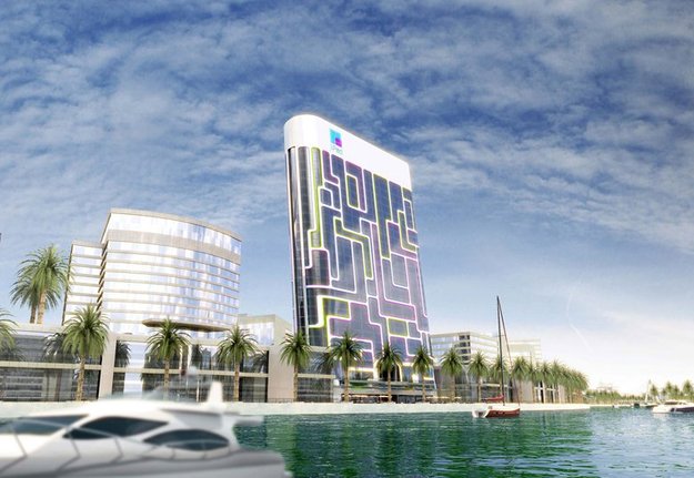 Vorbild Apple iPod: Gebäude in Dubai leiht sich legendäres Design