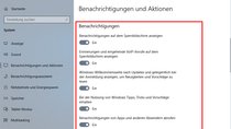 Windows 10: Benachrichtigungen deaktivieren – so geht's