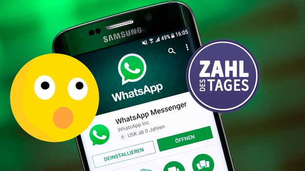 WhatsApp: Die Anzahl aller Nachrichten sprengt die Vorstellungskraft